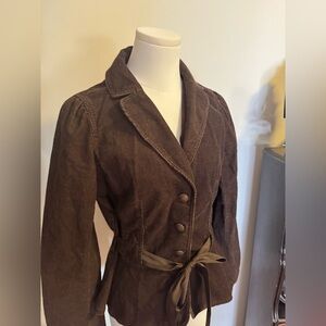 Ann Taylor Brown Corduroy Women's Jacket
